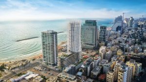 בניין יוקרה בקו ראשון לים בתל אביב
